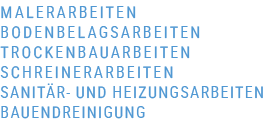 Leistungsübersicht