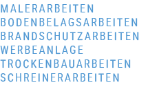 Leistungsübersicht